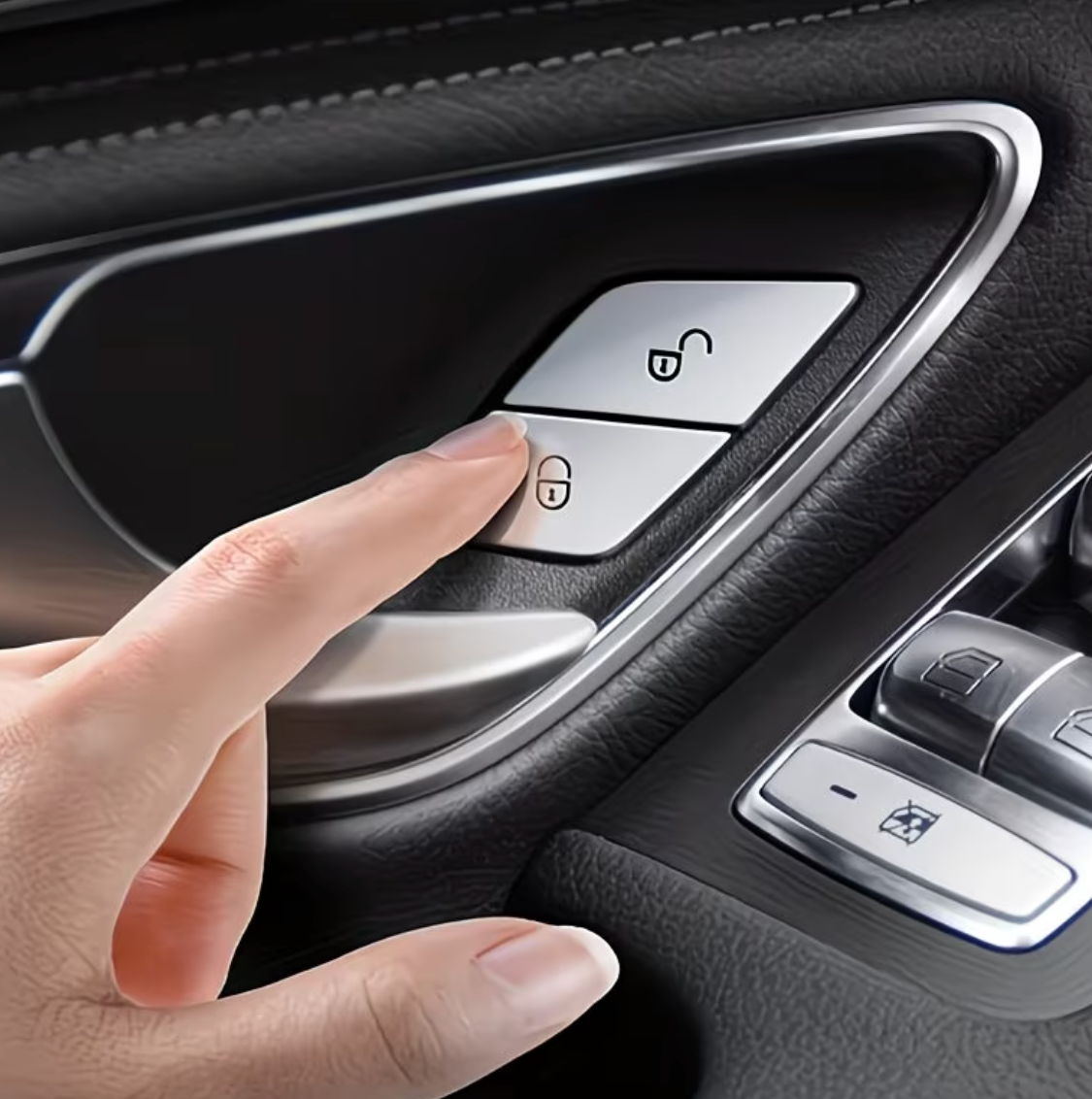 Door Lock Unlock Buttons-Benz
