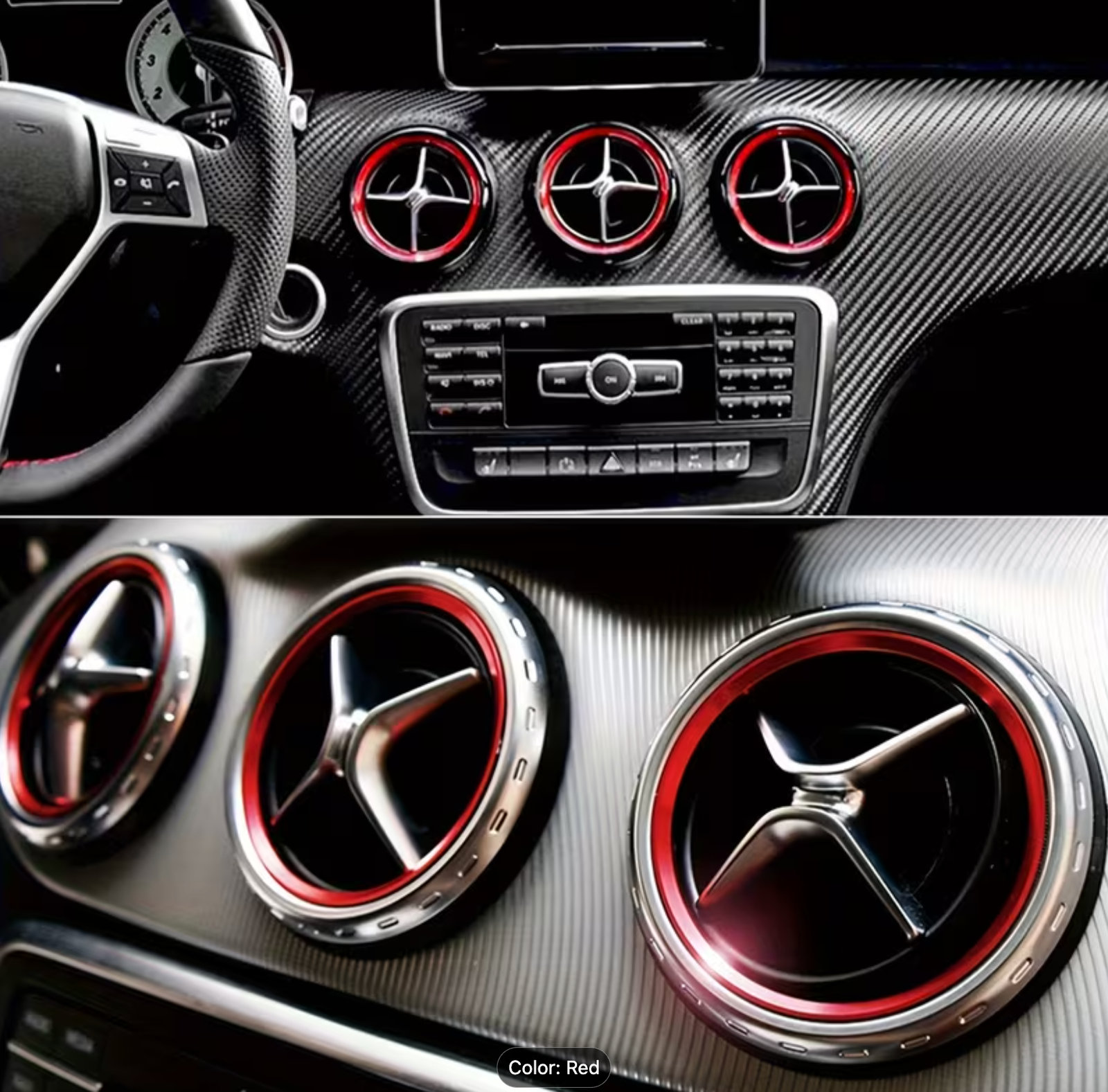 Mercedes-Benz Air Outlet Ring Cover