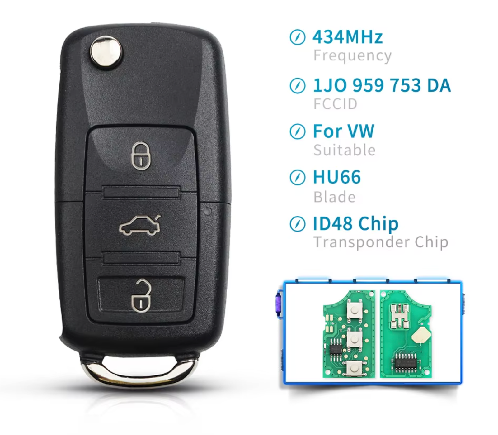 Volkswagen Blade Key